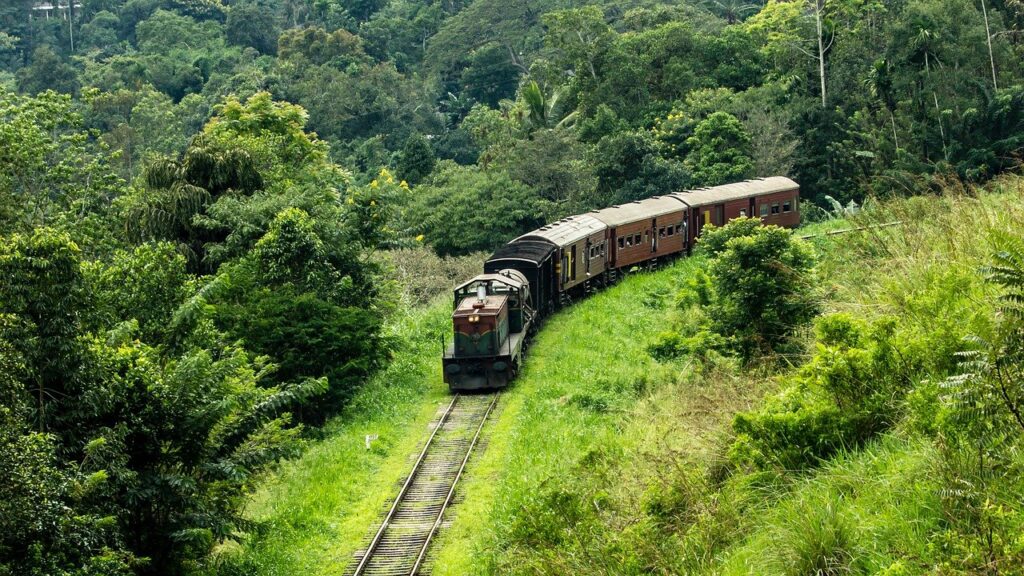 BADULLA TO COLOMBO TRAIN